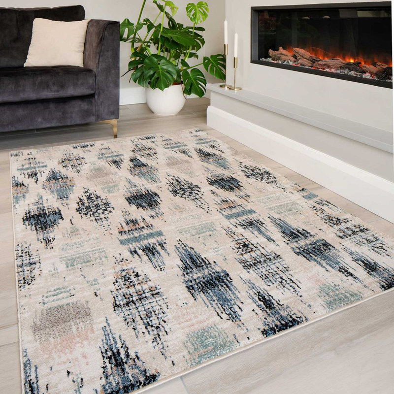Jackson Ikat Area Rug, Rectangle 190 x 280cm