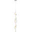 Petaluma 7" Vertical Pendant with Etched and Clear Glass Flowers-1114354121