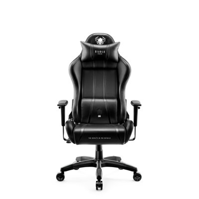 DIABLO CHAIRS Black Executive Chair with Wheels