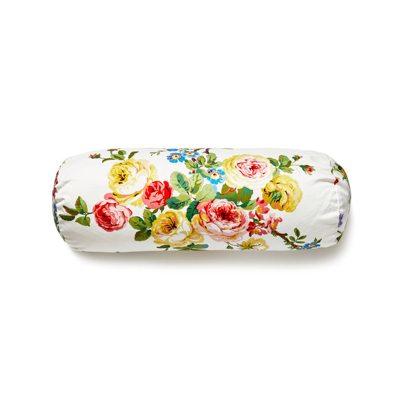 Bolster Pillow Cover & Insert, Summer Multi