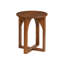 Sartaj Solid Wood Cross Legs Side Table-936826023