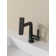 Pull-Out Lift LED Temperature Digital Display Bathroom Basin Faucet, Single Handle 360° Rotatable Waterfall 3-In-1 Basin Tap With Adjustable Height