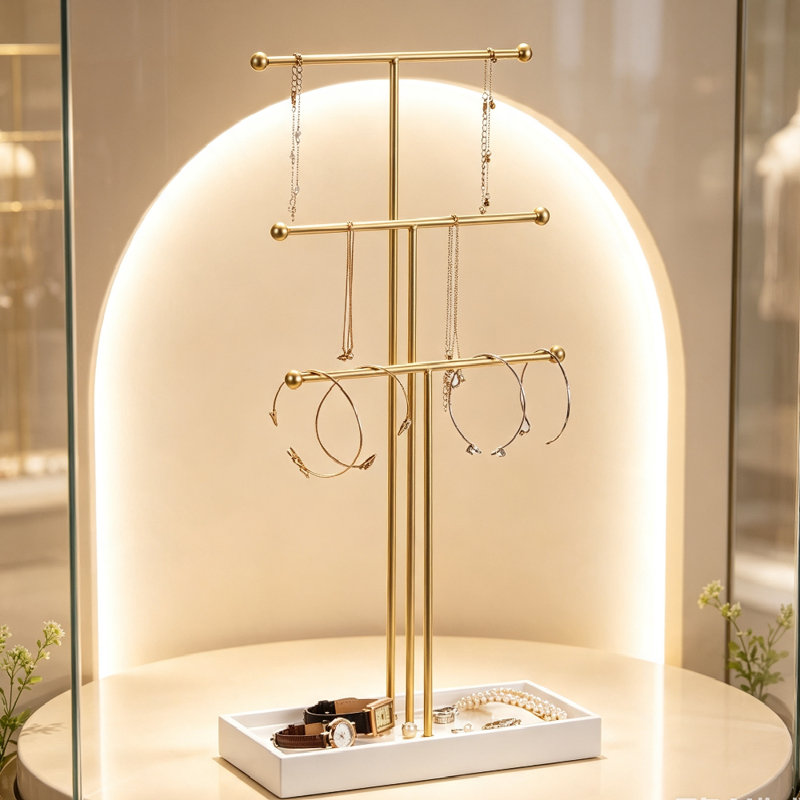 Metal Jewelry Organizer Tray + Portable