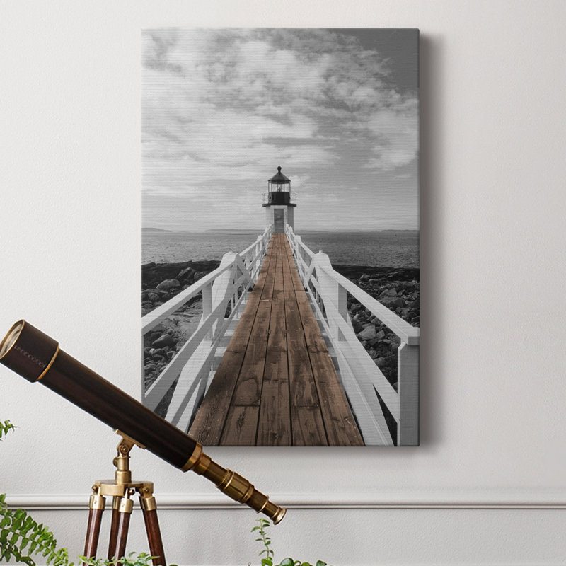 Phare de Port Clyde - Photographie sur toile tendue, H 48 po x l 32 po x P 1 po