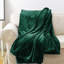 Aspire Homeware Ultra-Soft Hotel Quality Reversible Plain Weave Fleece Throw Blanket-121706681-121706674