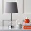 Ensemble de lampe de table transparent / verre / métal de 16 po Herendeen-30601902