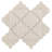 Stately Arabesque 11" x 12" Porcelain Marble Look Wall & Floor Tile-72531495