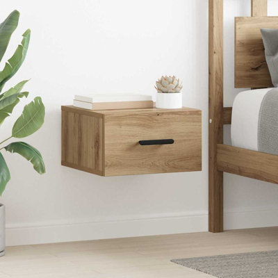 Bedside Cabinet Wall-Mounted 2 Pcs 35 X 35 X 20 Cm