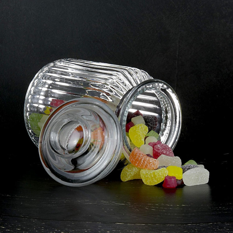 Glass Jar - Set of 3, 1300
