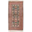 Hand Knotted Wool Area Rug in Multi