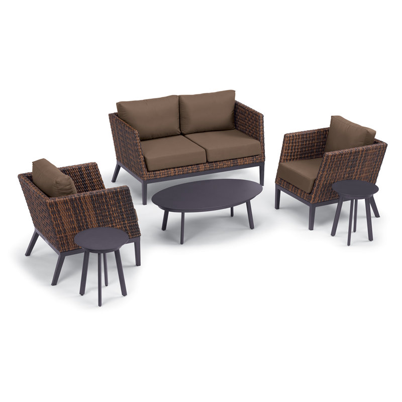 Salino Outdoor Lounge Chair, Toast
