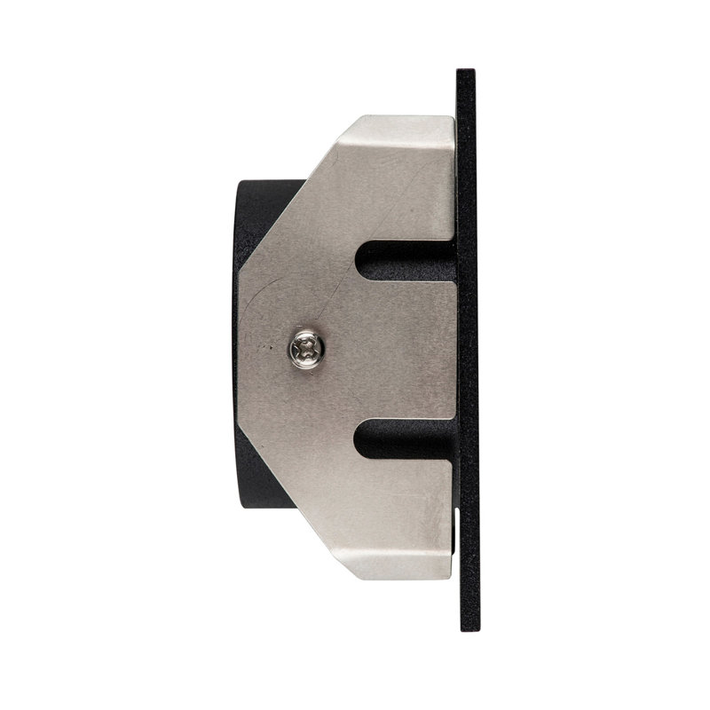 Giuliano Low Voltage Integrated LED Metal Deck Light, Black