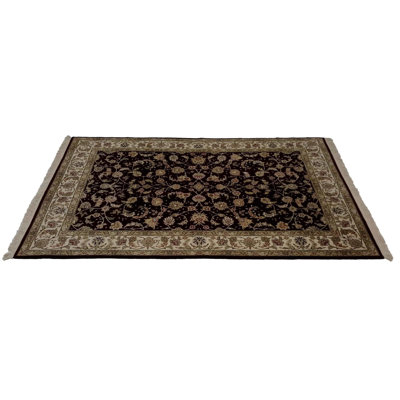 Oriental Area Rug in Burgundy