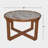 Anbut Marble Top Solid Wood Coffee Table