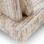 Chair Rubina Antique Brass Finish Dorsay Beige