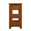 Console en bois de pin massif 48 po, table d'appoint moderne avec 3 tiroirs de rangement et 2 tablettes. Facile à assembler (brun)-963851799