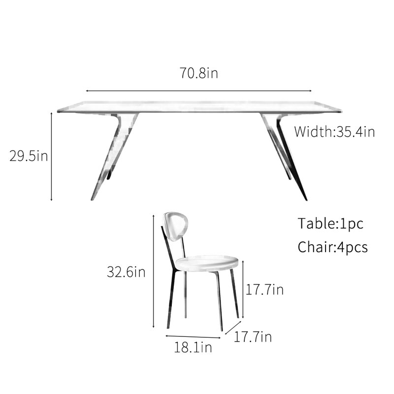 Janney, 29.5"H x 70.8"L x 35.4"W