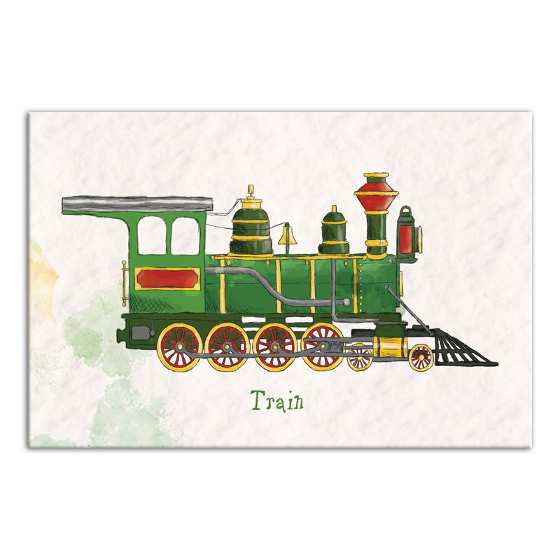 Borger Transportation Canvas Art, 16" H x 24" W x 1.25" D