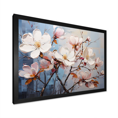 «Luxurious Magnolia Tranquility I», reproduction sur toile