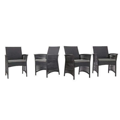 Chaise de patio avec coussins Codman