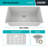 32" x 19" Quartz Kitchen Sink, Single Bowl Sink, Drop-in Sink, Undermount Sink, Granite Kitchen Sink, with Steel Grids and Basket Strainer, Disposal Flange-72644639