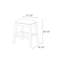 Tabouret de comptoir Nikolos