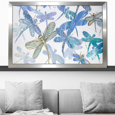" Dancing Dragonflies " by Ruth Fromstein