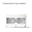 61" Single Bathroom Vanity Set-457355313-457355314