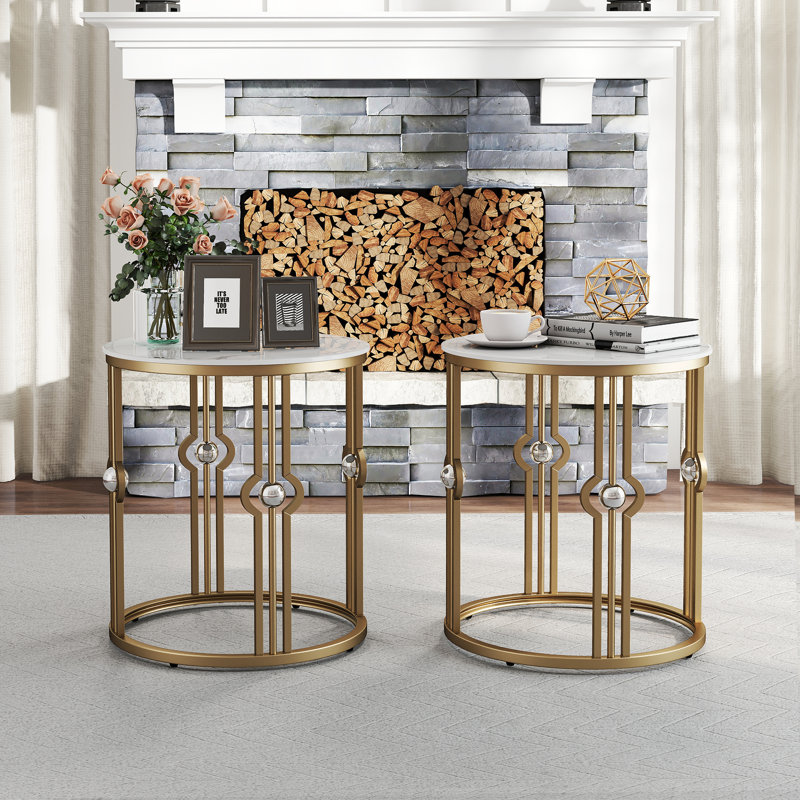 Side Table with Storage