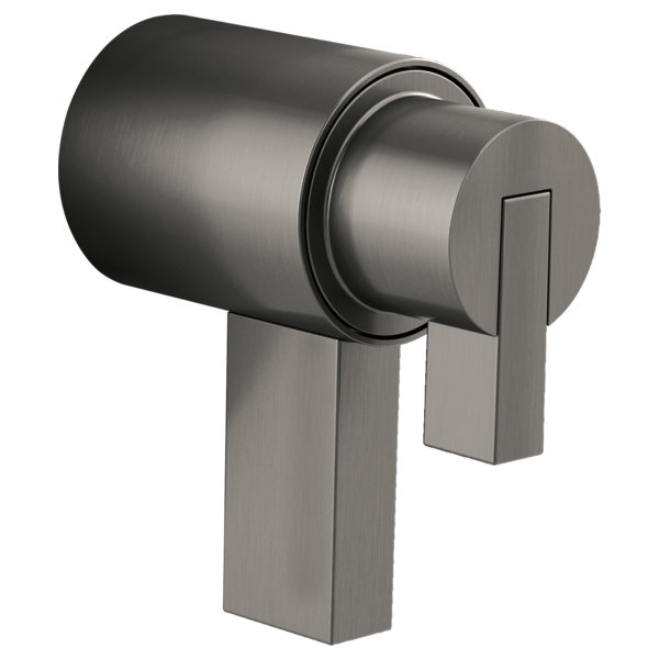 Litze Thermostatic Shower Faucet with TempAssure, Luxe Steel, Lever