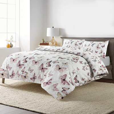 NightComforts Geometric Duvet Cover Set