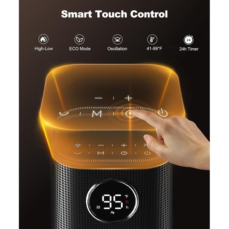 Camping Heater Dreo Dreo Smart Wall Heater, IP24 Electric PTC