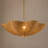 3 - Light Rattan Dome Chandeliers Pendants Light