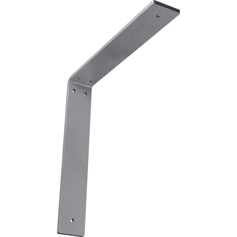 2"W x 12"D x 12"H Hamilton Steel Bracket, Hammered Light Blue, Hammered Light Blue, 12" H x 2" W x 12" D