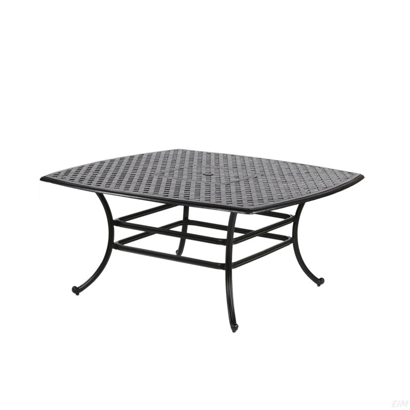 Ensemble repas pour 8 personnes Square, Brun antique