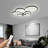 Nyasia Acrylic LED Flush Mount