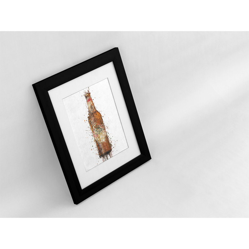 Beer Bottle - Single Picture Frame Print