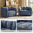 Hulda 50'' W Modern Upholstered Oversized Armchair-169723936