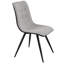 Benedick Kitson Tufted Side Chair in Grey