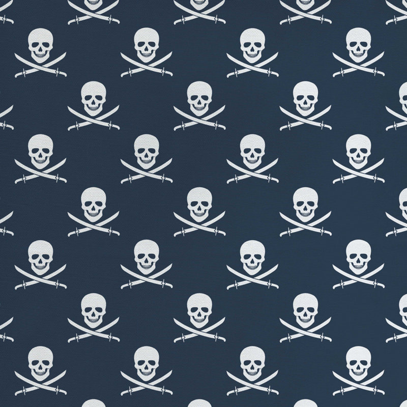 Tissu pirate, l 58 po x L 72 po