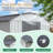 10 ft. W x 12 ft. D Metal Storage Shed