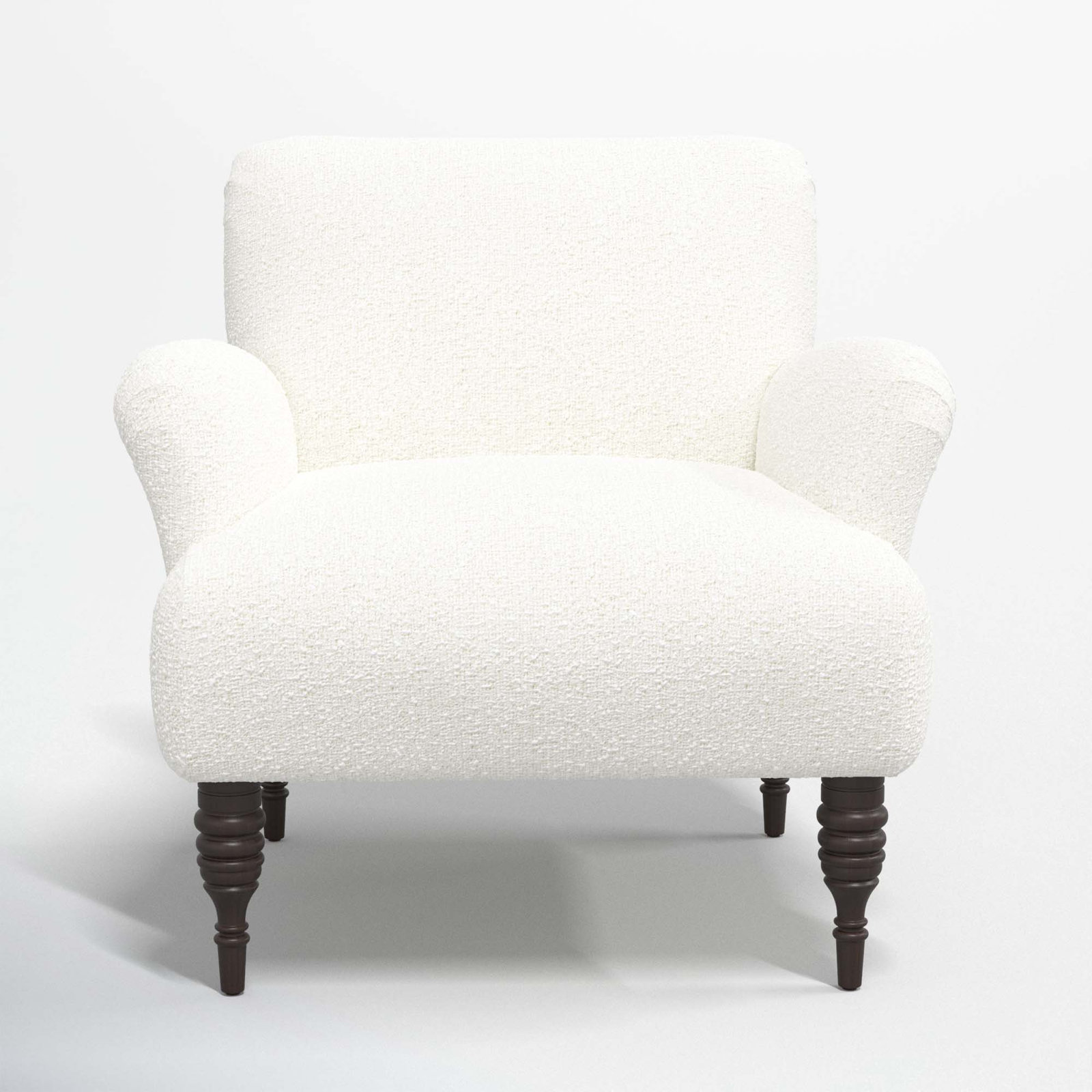 Allura Armchair, Classic Snow Boucle