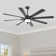 72 Inch Ceiling Fan With Light, 8 Blades Ceiling Fan With Light and Remote, Indoor Ceiling Fan Large Ceiling Fans for Living Room