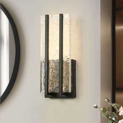 LED Black Wall Sconce