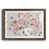 Papier, cadre noyer