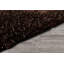 Tapis multicolore en polyester à poils longs fabriqué à la main chocolat, blanc-2118311065