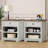 1 Drawer Sets Nightstands with Storage Tray and Built-in Charging Station-1802690338