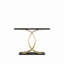 Console d'appoint, pieds d'entrée en métal entrelacés de luxe, mobilier d'entrée haut de gamme