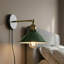 Applique murale en dôme en métal, lampe murale industrielle réglable à 180 °, luminaire mural de finition pour la chambre à coucher, la table de chevet, la cuisine, le salon, le décor intérieur de maison de campagne moderne-326348463-326348476