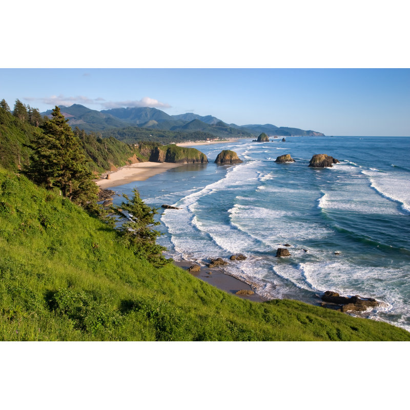 Cannon Beach Oregon by Zschnepf - Wrapped Canvas Print, 81cm H x 122cm W